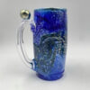 Blue Starry Night Mug Marble handle